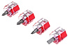 4 Piece Mini Stubby Screwdriver Set