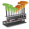 T-Handle Hex Key Set 10 Pc Combo (Metric & SAE) - image 1