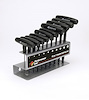 T-Handle SAE Ball End Hex Key Set 10 Pc - image 1
