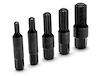 5-Piece Bolt Extractor Set Includes heavy-duty extractors for: 1/4", 5/16", 3/8", 7/16", and 1/2" bolts - image 1