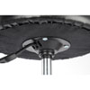 Rolling Shop Stool w/Pneumatic Adjustable Height from 19 in. to 24 in.  [250 lb. Capacity] - image 4