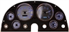 Direct-Fit 3D Analog Dash Panel for 1963-1967 Chevy Corvette - Blue LED Numbers - image 1