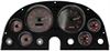 Direct-Fit 3D Analog Dash Panel for 1963-1967 Chevy Corvette - Red LED Numbers - image 1