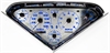 Direct-Fit 3D Analog Dash Panel for 1955-1959 Chevy Truck - Blue LED Numbers - image 1