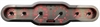 Universal 3D 6-Gauge Analog Panel Tourch Red w/White Needles - image 1