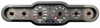 Universal 3D 6-Gauge Analog Panel Artic White w/Red Needles - image 1