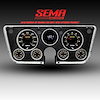 AP6003-S9020 Analog Gauge Panel, 1967-1972 Chevy Truck, With GPS SendIng Unit