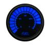 LED Analog Bar graph Fuel Level Gauge with Black Bezel [Blue] - image 1