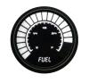 LED Analog Bar graph Fuel Level Gauge with Black Bezel [White] - image 1