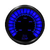 Universal LED Analog Bargraph Oil Temperature Gauge [Blue] - image 1