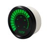 LED Analog Bar graph Water Temperature Gauge with Black Bezel [Green] - image 3