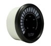 LED Analog Bar graph Water Temperature Gauge with Black Bezel [White] - image 3