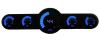 LED 5.5-Gauge Universal Analog Bar Graph Panel [Blue] - image 1