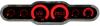 LED 6-Gauge Universal Analog Bar Graph Panel with Chrome Bezel [Red] - image 1