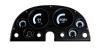 LED Direct Replacement Digital Bargraph Dash Kits For 1963-1967 Chevy Corvette [White] - image 1