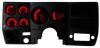 BG6004R LED Digital Bargragh Gauge Panel 1973-1987 Chevy Truck [Red]