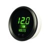 LED Digital Voltmeter Gauge with Warning System [Green] - image 3