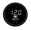 LED Digital Voltmeter Gauge with Warning System [White] - image 1