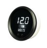 LED Digital Voltmeter Gauge with Warning System [White] - image 3