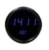Exhaust Gas Temperature Gauge [2 5/8 in., Blue, Black] - image 1