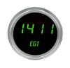 Exhaust Gas Temperature Gauge [2 5/8 in., Green, Chrome] - image 1