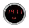 Exhaust Gas Temperature Gauge [2 5/8 in., Red, Chrome] - image 1