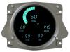 LED Direct Replacement Digital Bargraph Dash Kit for 1966-1977 Ford Bronco [Teal] - image 1