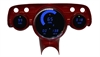 LED Digital Dash Panel Kit 1957 Chevy Bel Air - Blue - image 1
