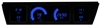LED Digital Dash Kit 1977-1990 Impala/Caprice - Blue - image 1