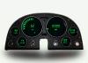 LED Direct Replacement Digital Dash Kit for 1963-1967 Chevy Corvette [Green] - image 1
