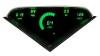 LED Digital Dash Kit For 1955-1959 Chevy Truck [Green] - image 1