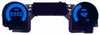 LED Digital Dash Panel Kit 1992-1995 Jeep YJ - Blue - image 2