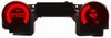 LED Digital Dash Panel Kit 1992-1995 Jeep YJ - Red - image 2