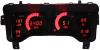 LED Digital Dash Kit 1997-2006 Jeep TJ - Red - image 1