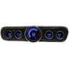 LED Digital Replacement Gauge Panel 1965-1966 Ford Mustang - image 1