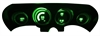 LED Digital Replacement Gauge Panel 1969-1970 Ford Mustang - image 1