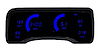 LED Direct Replacement Digital Bargraph Dash Kit for 1979-1986 Ford Mustang Fox Body [Blue] - image 1
