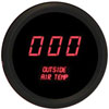 2-1/16" LED Digital Outside Air Temperature Gauge 0 to 250° Fahrenheit - image 1
