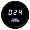 2-1/16" LED Digital Stereo Amplifier Temperature Gauge 50 to 250° Fahrenheit - image 1