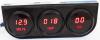 LED 3-Gauge Digital Panel [Red]