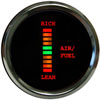 2-1/16" LED Bar Graph Air/Fuel Ratio Gauge Lean/Rich - image 1