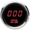 2-1/16" LED Digital Outside Air Temperature Gauge 0 to 250° Fahrenheit - image 1