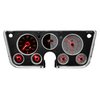 White Lightning Direct-Fit Analog Gauge Panel for 1967-1972 Chevy Trucks [Red] - image 2