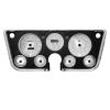 White Lightning Direct-Fit Analog Gauge Panel for 1967-1972 Chevy Trucks [White] - image 1