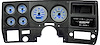 WL6004B Analog Replacement Gauge Panel for 1973-1987 Chevrolet Truck [Blue] - image 1