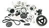 ACD-LS05 Hyperdrive Front Drive Dress Kit for GM Gen III/IV LS Engines w/OE-Style Crank Damper [Natural] - image 1