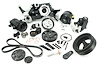 ACD-LS05B Hyperdrive Front Drive Dress Kit for GM Gen III/IV LS Engines w/OE-Style Crank Damper [Black]