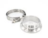 BTR-42G-TJ0 Stainless-Steel Turbo Turbine-Inlet Flange 7275 .82 V-Band - image 2