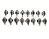 BTRLS3TK002 Rocker Arm Set w/ Tk002 Trunnions, GM LS3/L99, 1.7 Ratio - image 1
