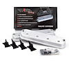 VCA-03-SLVR-CM Valve Cover Set, GM Gen III/Gen IV LS, w/ Coil Mounts, w/o BTR Logo [Silver Powder-Coated] - image 1